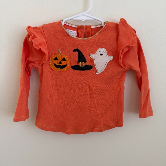Mudpie Halloween Appliqué Shirt - 12-18M - Picture 1 of 4